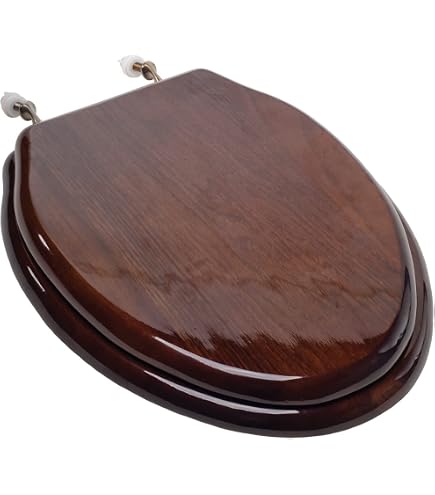 Buy Grey Woodgrain Soft Close Toilet Seat | Loo With A View - Premier