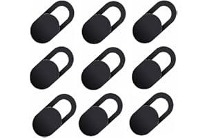 Webcam Cover, 0.03in Ultra Thin Slide Web Camera Covers for Laptop Computer Smartphone Mac iMac MacBook, Sliding Blocker Cove