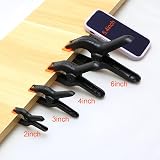 Juibao 12Pcs 3 Inch Nylon Spring Clamps Heavy Duty Woodworking Clips view 8