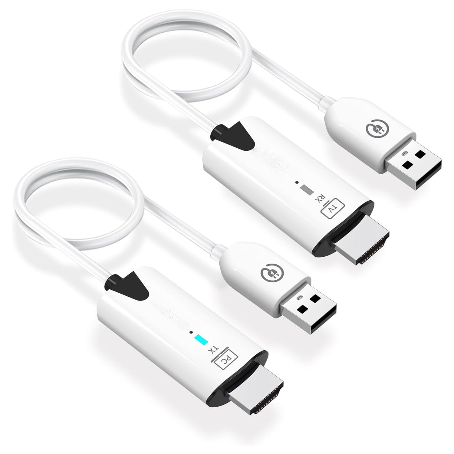 Photo 1 of Wireless HDMI Transmitter and Receiver,Portable 1080P HDMI Extender 164FT/50M Range, Plug&Play, for Laptops, TV Box, PS4/5, Cameras to Project to TV/Projector/Monitor/Video Audio Transmission