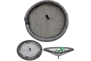 LIYJTK Floating Island Plant Protector, Floating Flora Island Round for Your Home Pond,Floating Pond Plant Protector,Protects Your Floating Plants from Pond Fish