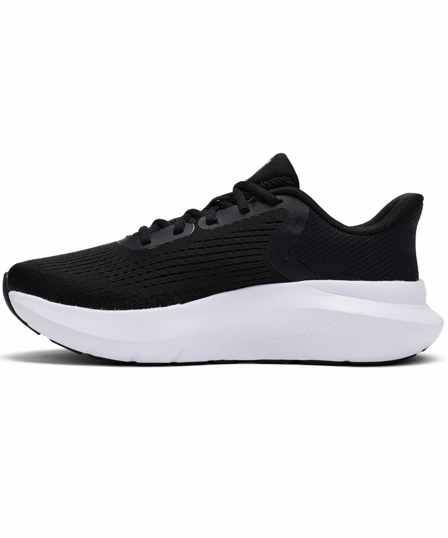 Under Armour Women’s Charged Rogue 5, (001) Black/Black/White, 8, US