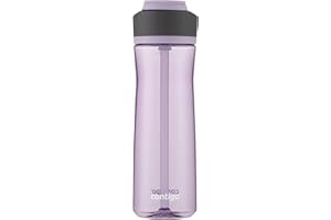 Contigo Ashland 2.0 Water Bottle, 24 oz - Leak-Proof Lid, Protective Spout Cover - Cupholder Friendly, Dishwasher Safe, BPA Free - Lavender