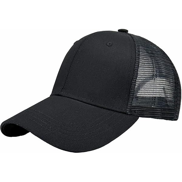 Men's Summer Mesh Sun Hat - Quick-Dry Long Brim Baseball Cap For Beach & Travel, Navy - View #8