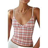 Women's Camisole Tank Tops Spaghetti Strap Cami Summer Sleeveless Going Out Top