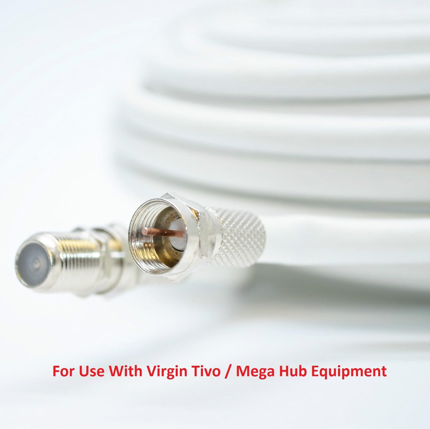 1 m Virgin Media Sky TV a banda larga cavo prolunga coassiale per tivo & Superhub 1 m Virgin Media Sky TV a banda larga cavo prolunga coassiale per tivo & Superhub