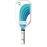 ROKNE Curve Classic Pickleball Paddle | USAPA Approved Fiberglass Pickleball Paddles | Precision Engineering &amp; Comfort | ProGrit Texture for Max Spin &amp; Power | Paddle