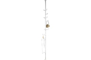 Prince Hanger Organizer Single Pole, White
