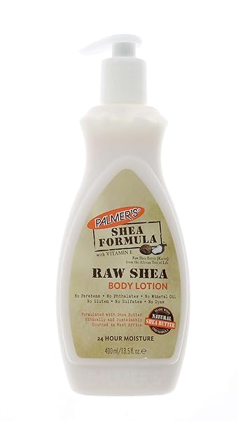 PALMER’S SHEA FORMULA RAW SHEA BODY LOTION , PUMP 13.50 OZ