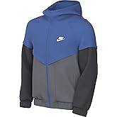 Nike boys Sportswear Windrunner Hooded Repel Jacket (Big Kid)