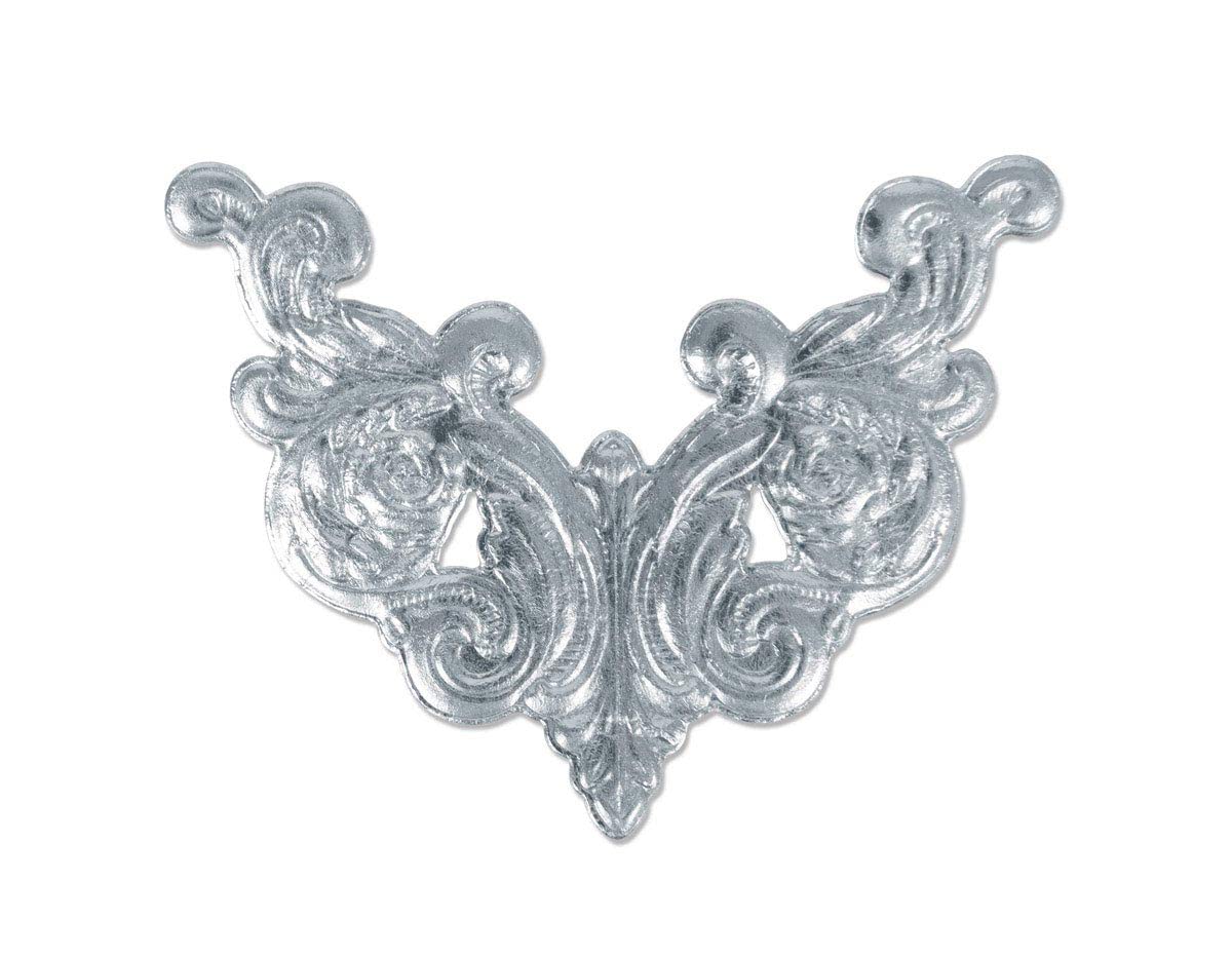 Sizzix 3-D Impresslits Embossing Folder 664187 Fanciful by Tim Holtz, Paper, Mulitcolour, One Size