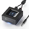 Esinkin Wireless Audio Receiver for Music Streaming Sound System Works with Smart Phones and Tablets, Wireless Adapter for Sp
