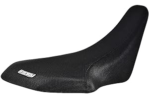 Enjoy Mfg Seat Cover - Compatible Fit for 2004-2009 Suzuki Quadsport Z250 LTZ250 2x4 - #246 (All Black Standard)