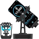 FEICHONGHO Rechargeable Phone Swing Device with Timer, Adjustable Speed, Two Swing Positions, Walker, Automatically get 3000-12000 Steps Per Hour, 1200 mAh Battery