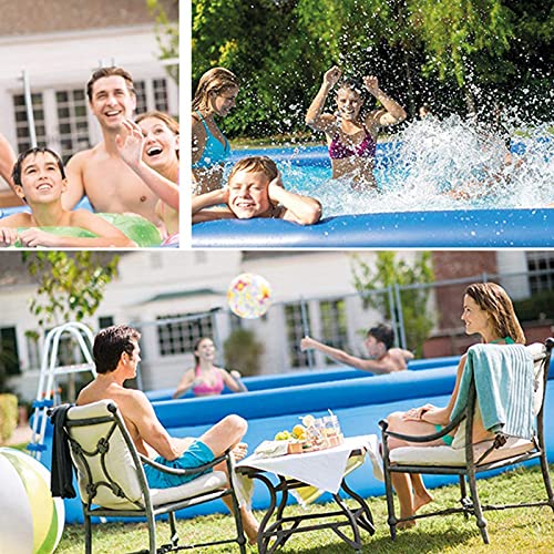 DPPAN Aufblasbares Swimmingpool, 18ft x 48in Easy Set Swimmingpool Top Ring Blow Up Pools für Erwachsene und Kinder… – Bild 7