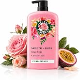 Herbal Essences Conditioner, Rose Hips + Passionfruit - Smooth Collection, Shiny Hair with Vitamin E &amp; Jojoba, Safe for Color Treated Hair, Floral Scent, Cruelty-Free, Dermatologist-Tested, 29.2 Fl Oz