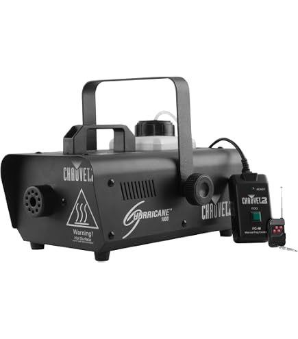 Amazon.com: CHAUVET DJ Hurricane 1000 10,000-CFM Fog Machine