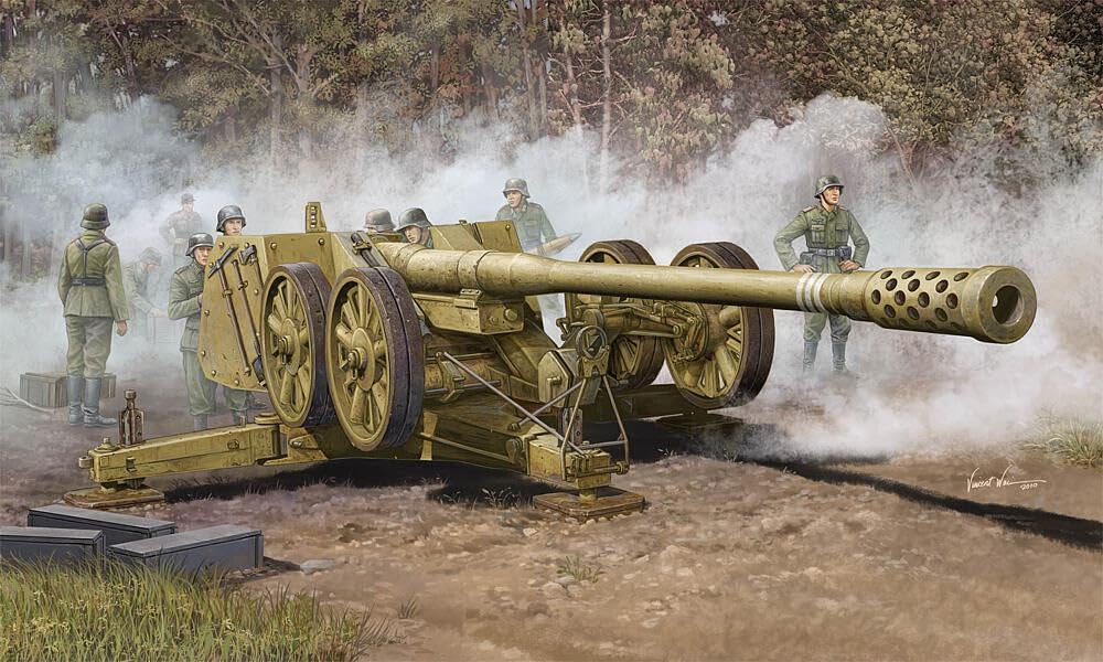 Trumpeter 1:35 - German 128mm Pak 44 (Rhien)