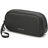 BANGE Travel Organizer Case, Water Resistant Electronics Travel Bag Organizer for Cable,Easy to store backpacks (Black)