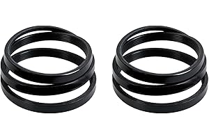 YITTDMGS 07200536 2Pcs Auger Drive V-Belt Set Fit for Ariens Deluxe 24"-30" Snow Blowers for Deluxe Track 24"-30" for Platinu
