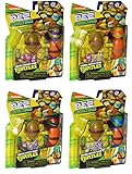 Pez Teenage Mutant Ninja Turtles TMNT Connectible Pez Dispensers Pack of 4