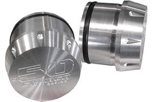 50 Caliber Racing CNC Billet End Caps For 1.75" Round Tubing - Finish Your Fabricated Bumper, Roll Cage & More [6020B1]