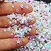 Colorful Manicure Glitter Confetti 1.8oz/50g Mixed Shapes Size 3mm Great for Party Décor, DIY Crafts, Premium Nail Art Etc..