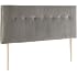 Tête De Lit Oslo 140x100 Cm Capitonnée Beige - Style Nordique, Pieds En Hêtre, Rembourrage Confortable