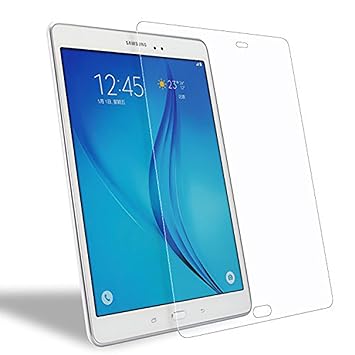 WEOFUN Samsung Galaxy Tab A 9.7 Panzerglas, Schutzfolie für Samsung Tab A 9.7 T550/ T555N (0.33mm, Anti-Kratzen, Anti Fingerp