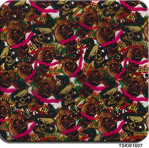 水圧転写 印刷フィルム ハイドログラフィックフィルム 0 5メートル幅 水転写印刷ハイドロディップフィルム カラースカルパターン Tskw1607 Diyフィルム Color 0 5mx6m Size ラッピング マルチカラーオプション