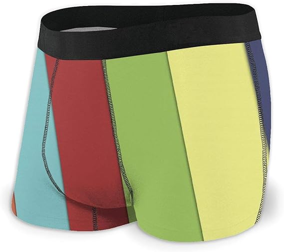 Amazon Co Jp ボクサーパンツ メンズ 下着 多彩 虹 レインボー色 男性用 パンツ ブリーフ 四角 ボクサーブリーフ インナー 通気性 デザイン セクシー 魅力的 前閉じ プリント プレゼント吸水速乾 Bolaco Clothing Accessories