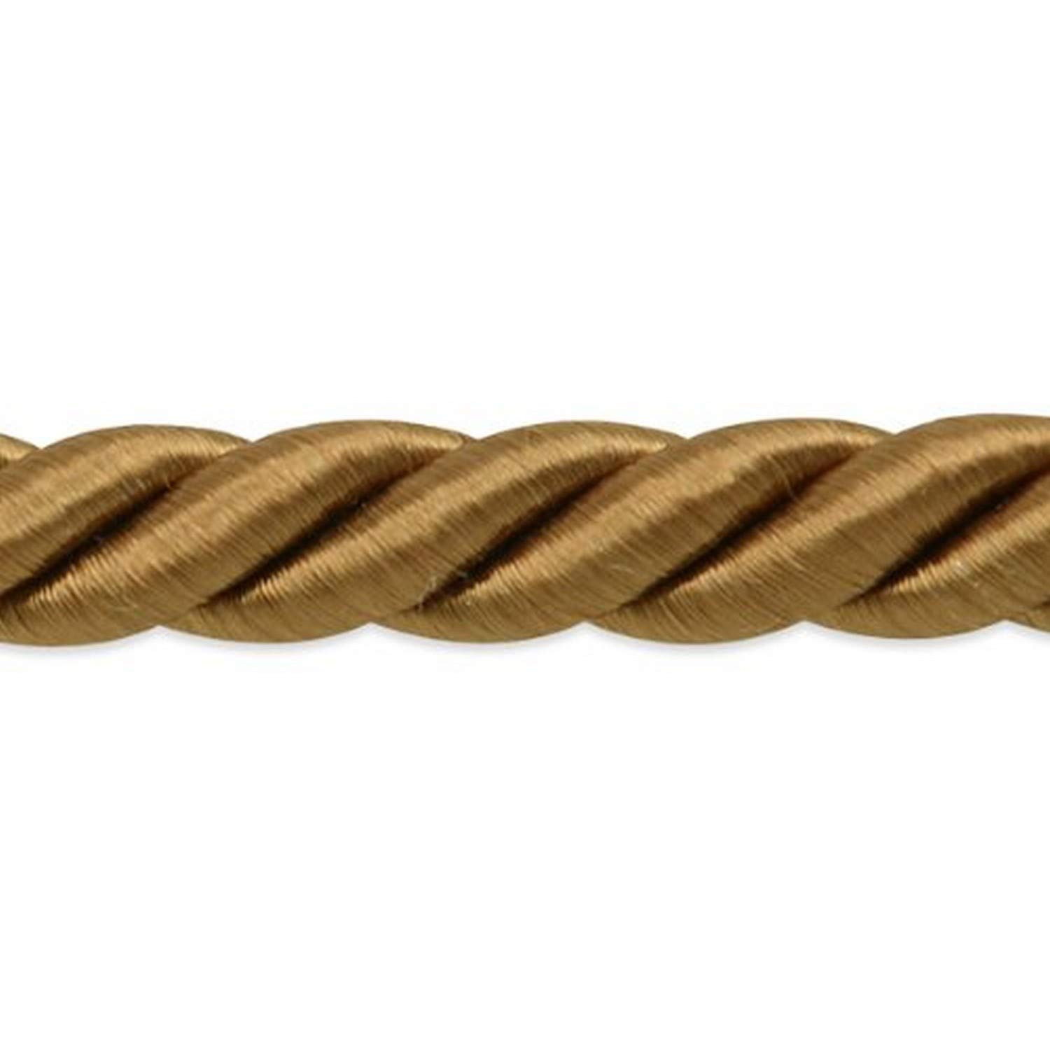 Expo International Savannah 3/8-Inch Twisted Cord Trim, 20-Yard, Brown