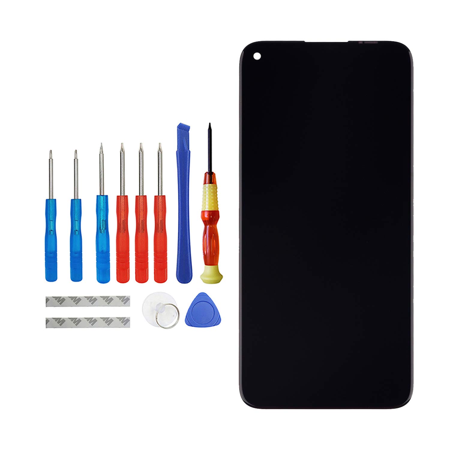 Vvsialeek LCD Display Compatible with Huawei P40 lite JNY-L21A, JNY-L01A, JNY-L21B LCD Touch Screen with Toolkit
