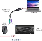 UCEC PS2 to USB Adapter Converter Cable for Keyboard Mouse view 5