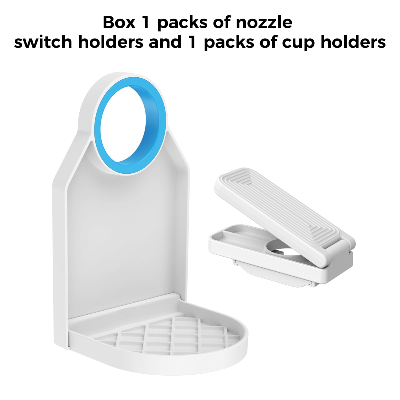 Laundry Detergent dispenser Cup Holder,Nozzle Upgraded Labor-Saving Switch Easily No More runny or Messy Laundry Detergent, Laundry Cup Holder and drip Tray room organization and storage