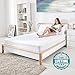 Sable Mattress Pad Protector, Queen Size Waterproof Quilted Topper Cover with FDA Certified Hypoallergenic Down Alternative Fill, Antibacterial, Dust Mite Protection, Deep Pocket Fitted Skirt 16 Inch