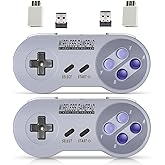 Wireless Controller for Mini SNES (Classic Edition/Mini NES, Not Worked with Copied Console Gamepad with USB Wireless Receive