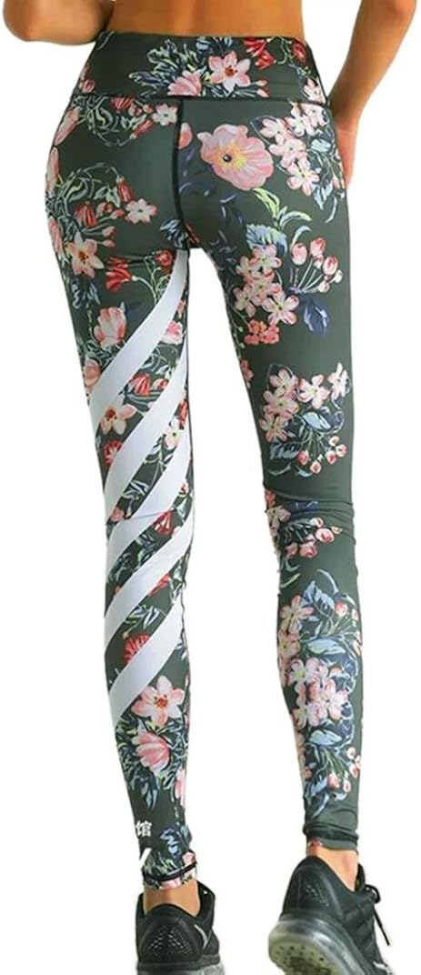 striped stretch pants