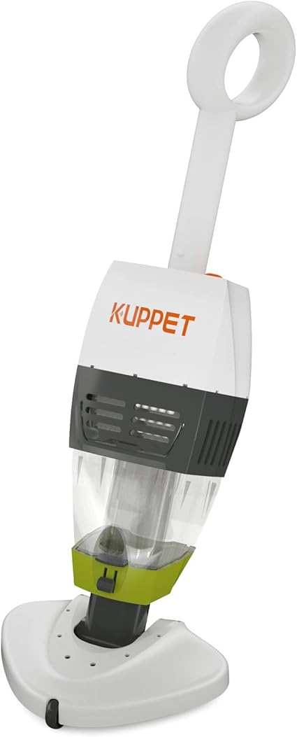 aspirador de piscina de mano kuppet aspirador de piscina recargable limpiador de piscina inalambrico con placa de cepillo extraible motor