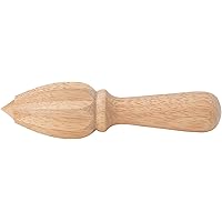 HIC Citrus Juicer Reamer, Hardwood, 6.5-Inches