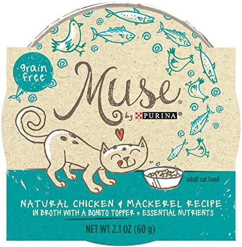 Muse by Purina Natural Recipes With Toppers Wet Cat Food