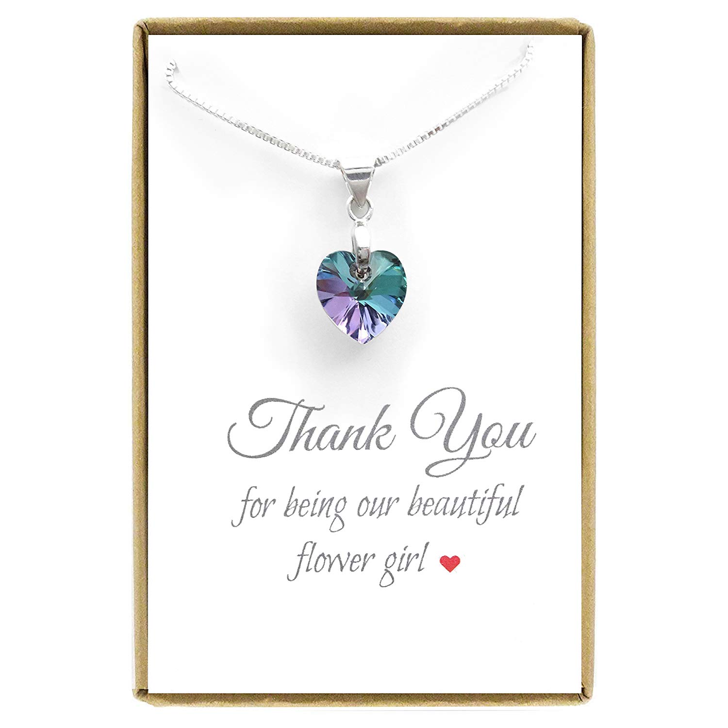 flower girl necklace amazon