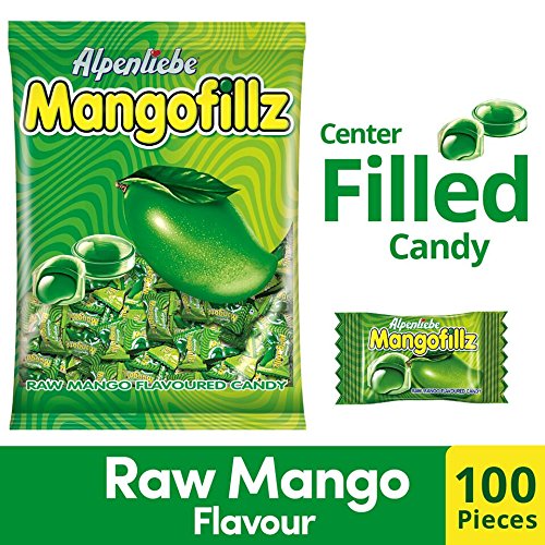 Alpenliebe Mangofillz CenterFilled Candy, Raw Mango Flavour, 270 g