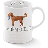 Fringe Studio Ceramic Mug, Labradoodle (481509)