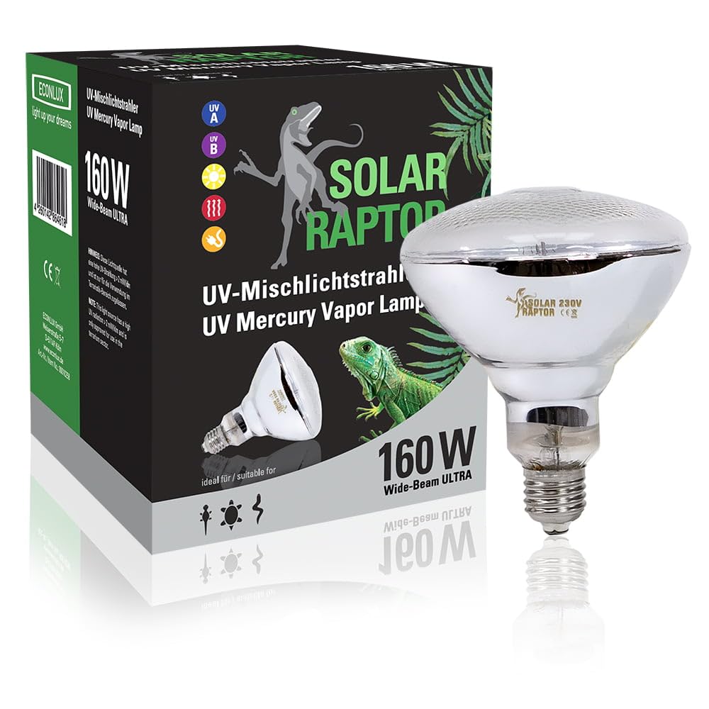 SOLAR RAPTOR UV mixed light spotlight 160 W