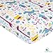 YourEcoFamily Cotton Fitted Crib Sheet and Toddler Pillowcase Set - Certified Organic Cotton – For Your Baby, Toddler Boy or Girl (Crib Sheet and Pillowcase Set - Animals)