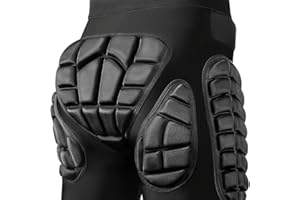 HOLYELKS 3D Protection Hip Butt EVA Padded Short Pants Protective Gear Guard Impact Pad Ski Ice Skating Snowboard Black