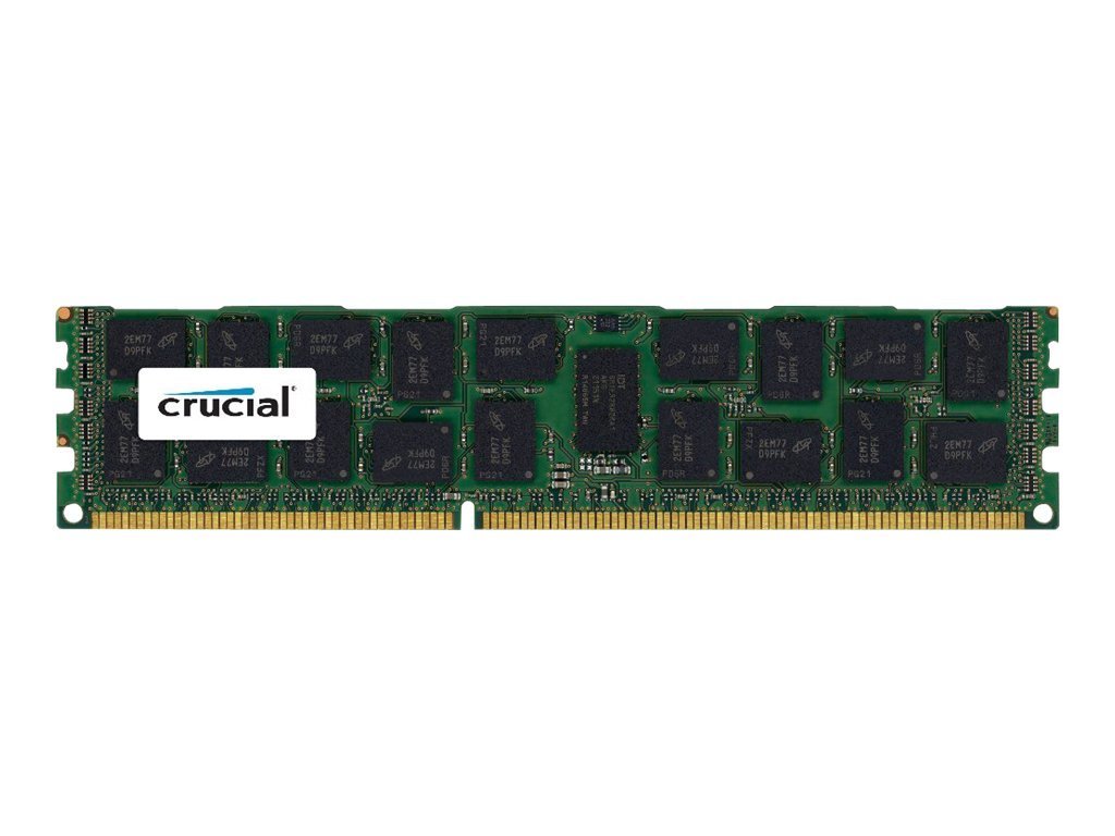 Crucial 8GB Single DDR3L 1600 MT/s (PC3-12800) DR x8 RDIMM 240-Pin Server Memory CT8G3ERSLD8160B