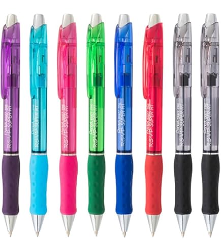 Amazon.com : Pentel RSVP Super RT Ballpoint Pen, (0.7mm) Fine Line