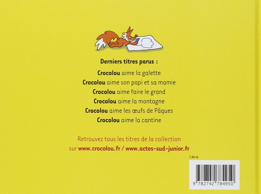 Crocolou Aime L Ecole Asj Albums French Edition Texier Ophelie 9782742784950 Amazon Com Books